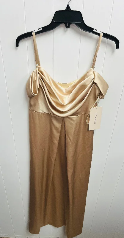 Dress Party Long By revelry In Gold, Size: 4